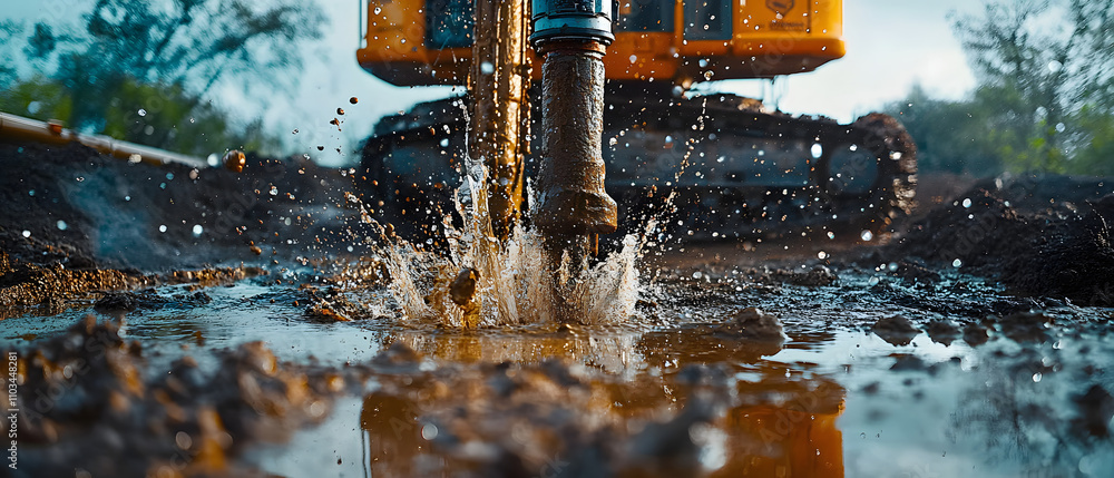 Water Well Drilling Site